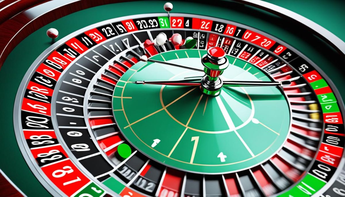 roulette table layout